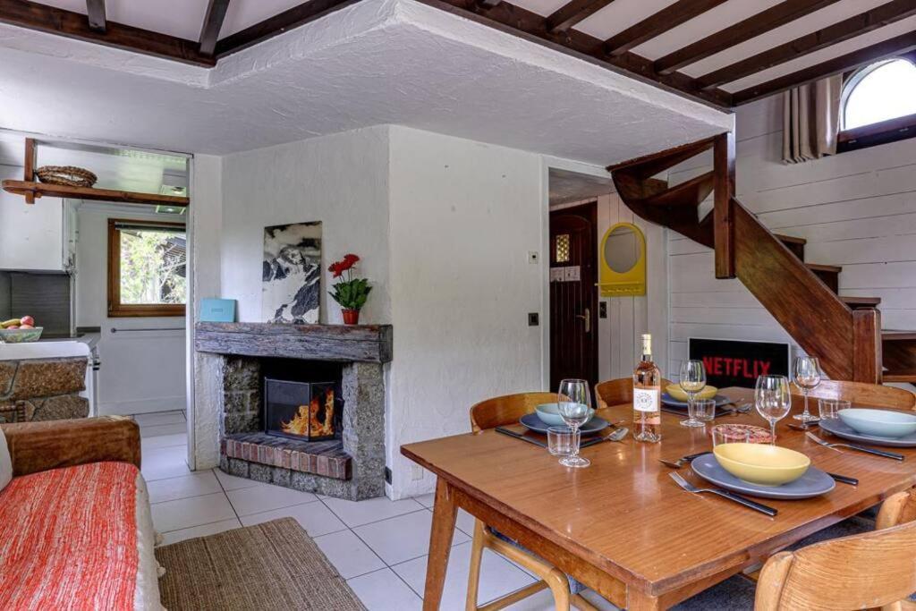 Chalet L'Ilet Ensoleille /Sunny Island Chalet Шамони Екстериор снимка